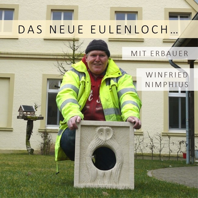 Das neue Eulenloch für den Alten Hof Schoppmann, Foto: Catharina Kähler.