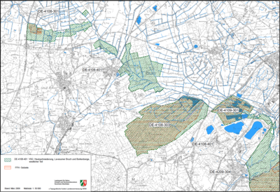 Vogelschutzgebiet Heubachniederung, Lavesumer Bruch und Borkenberge (VSG DE-4108-401), westlicher Teil