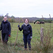 Bundesfreiwillige im Einsatz.