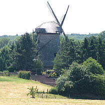 Burloer Mühle bei Höpingen am Rande des Bockler Berges.