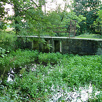 Altes Wehr an der Berkelquelle