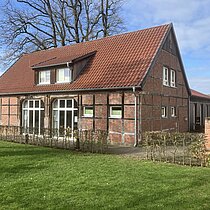 Naturschutzzentrum, Blick aus Garten
