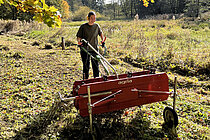 Saummahd mit dem Bandrechen