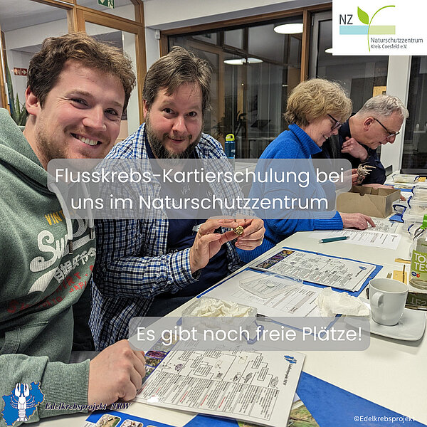 🦞 Flusskrebskartierschulung im Naturschutzzentrum 🌿Am 09.03.2026 findet bei uns im&hellip;
